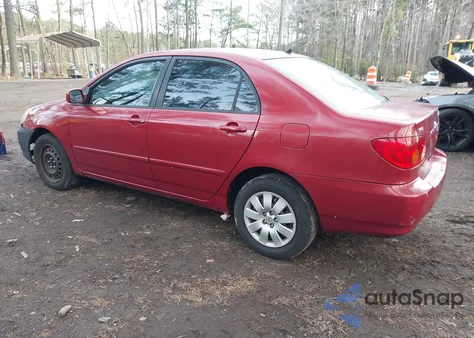 2004 Toyota Corolla Le z USA, uszkodzony, nr VIN JTDBR32E342027194
